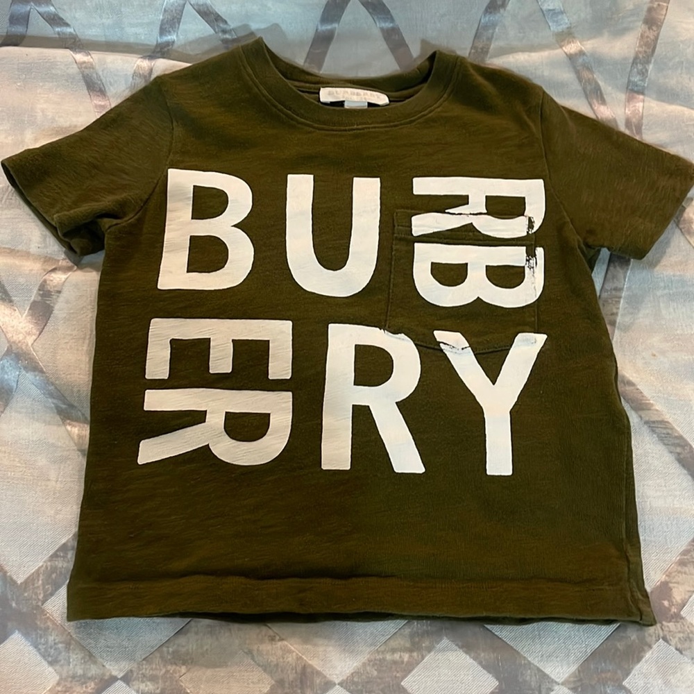 Army green/ Burberry/3y